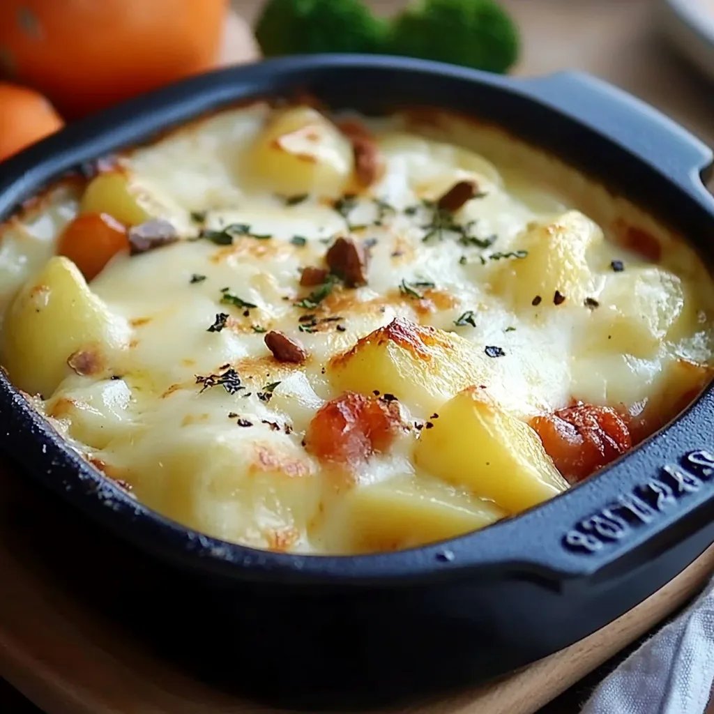 Vegetarisches Raclette mit geröstetem Gemüse