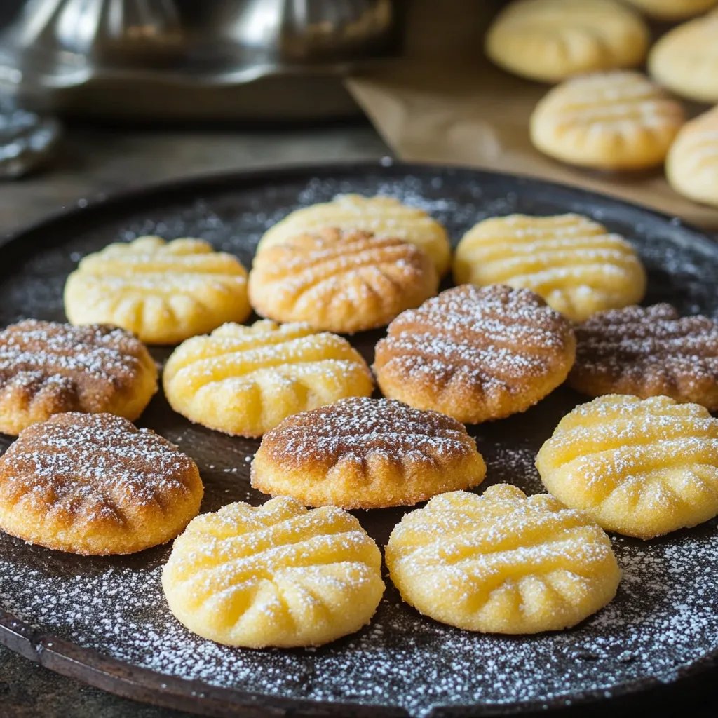 Plätzchen mit Puddingpulver