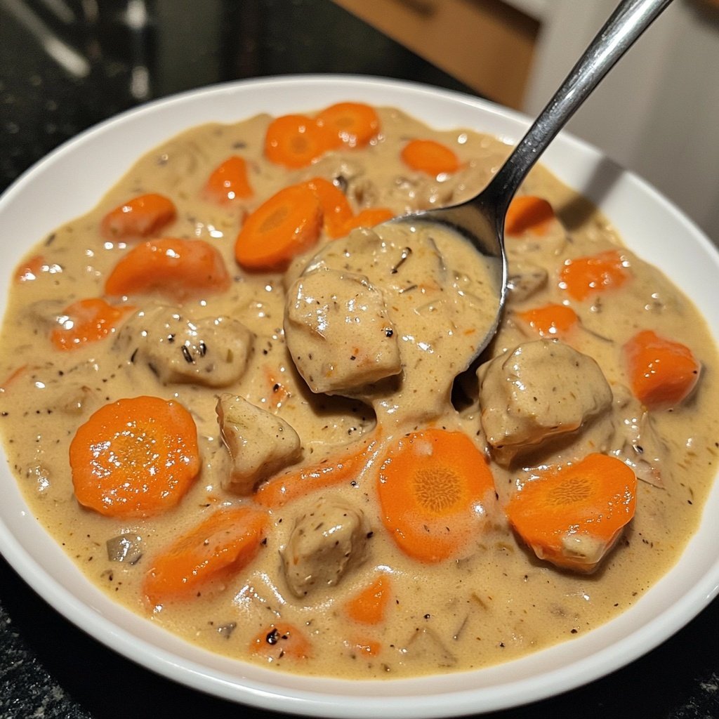 Kürbissuppe mit Karotten