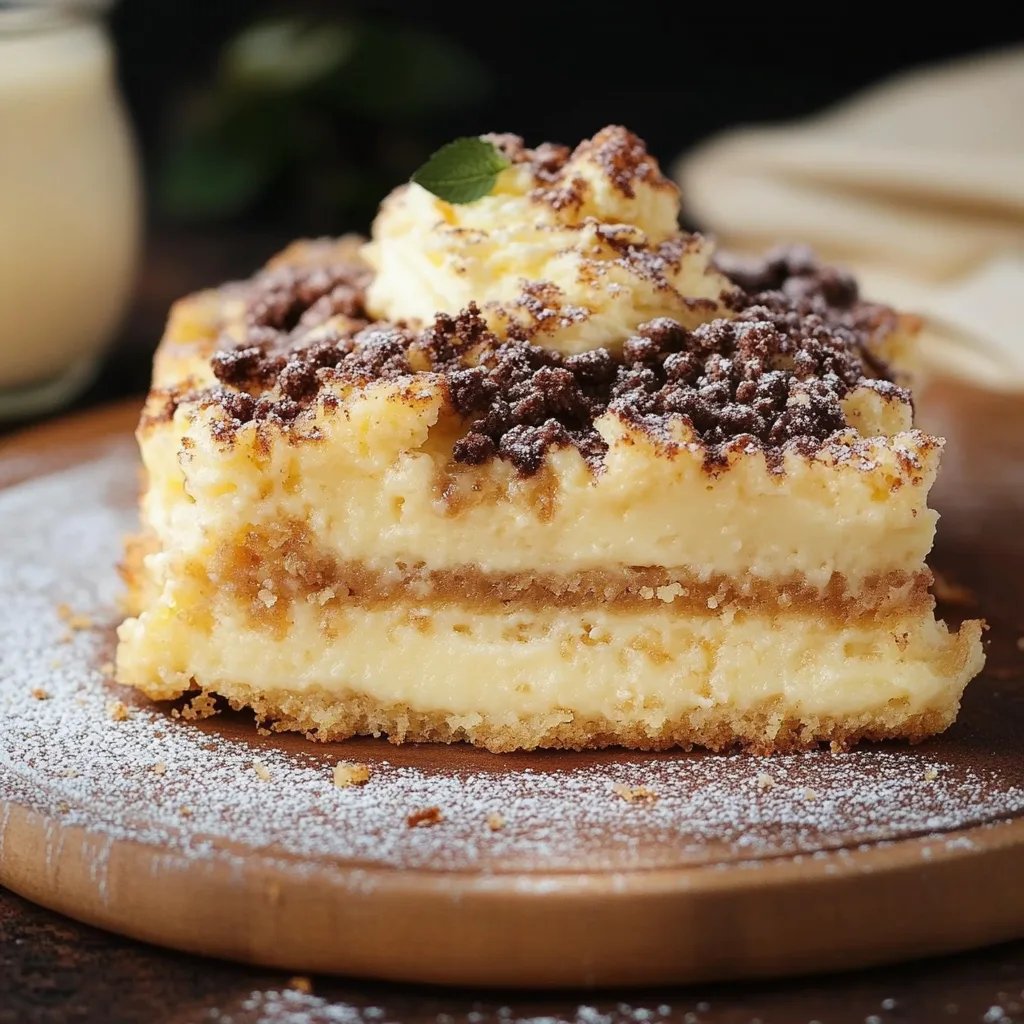 Streuselkuchen mit Pudding