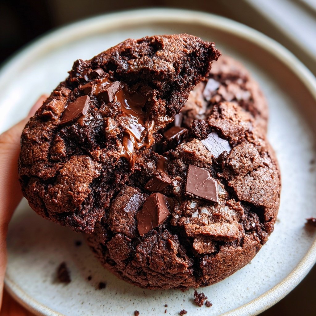 Double Chocolate Cookies