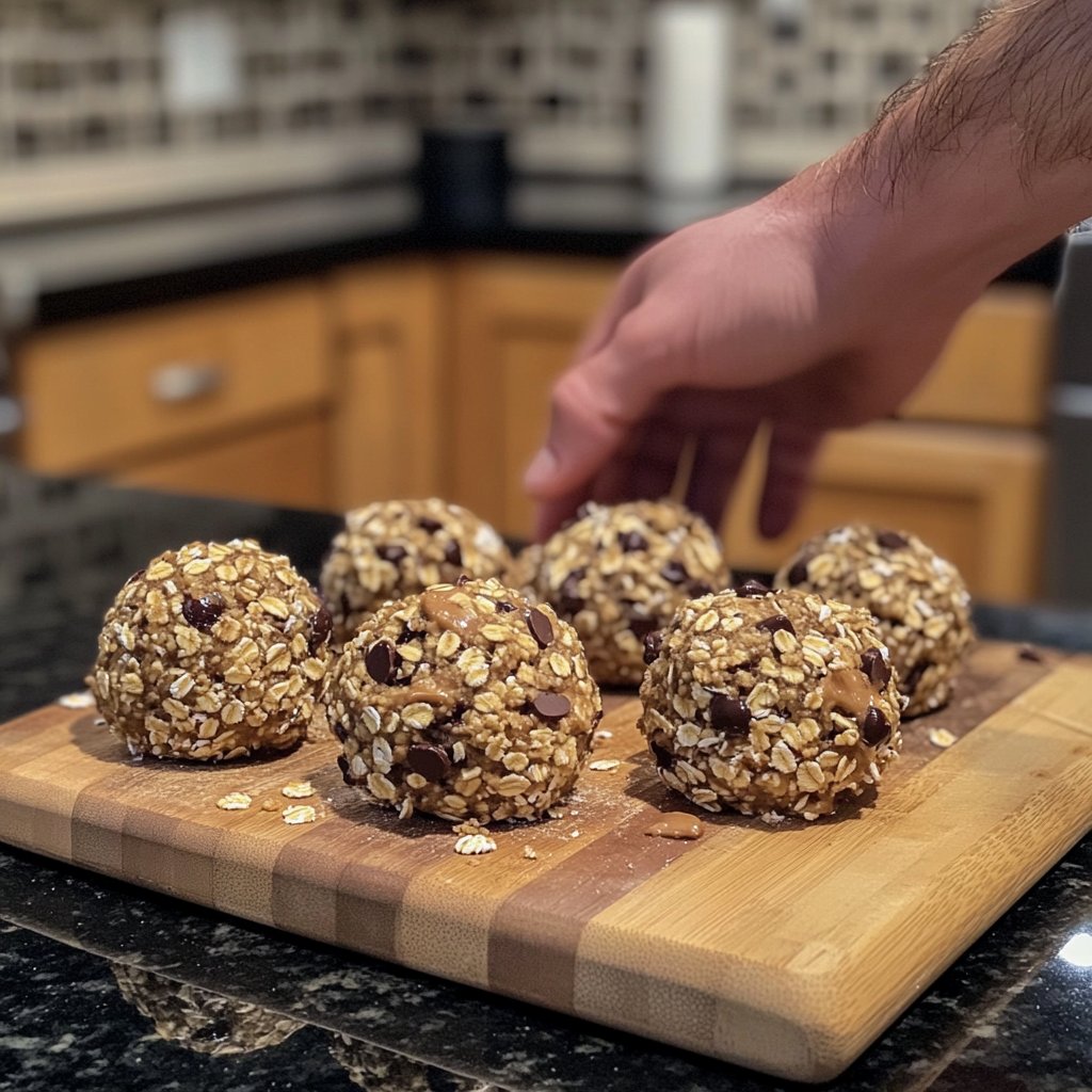 Protein Bällchen ohne Backen