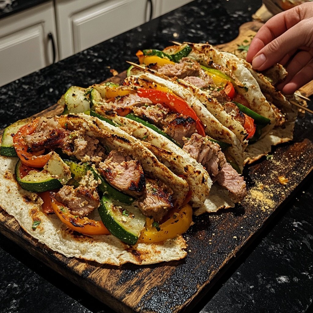 Klassischer Döner Kebab wie vom Imbiss