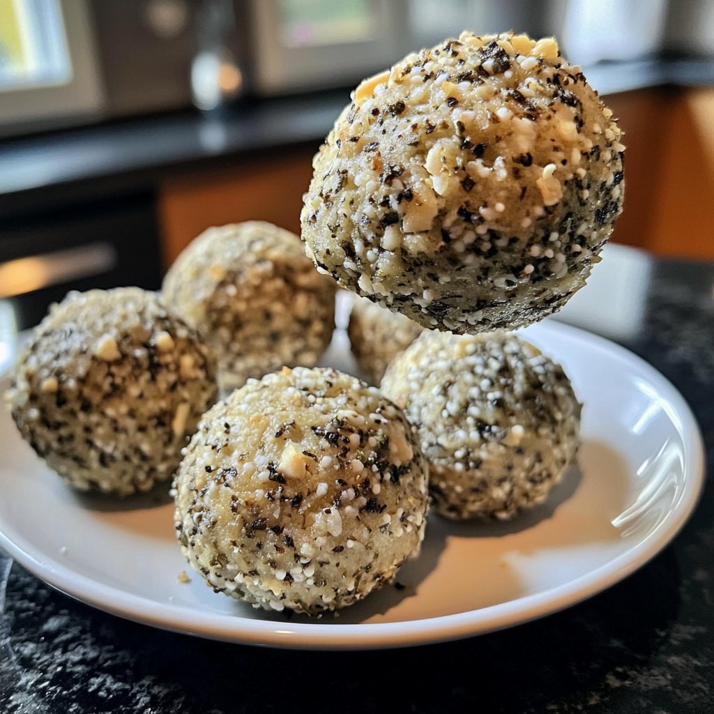 Protein Bällchen mit Hafermehl