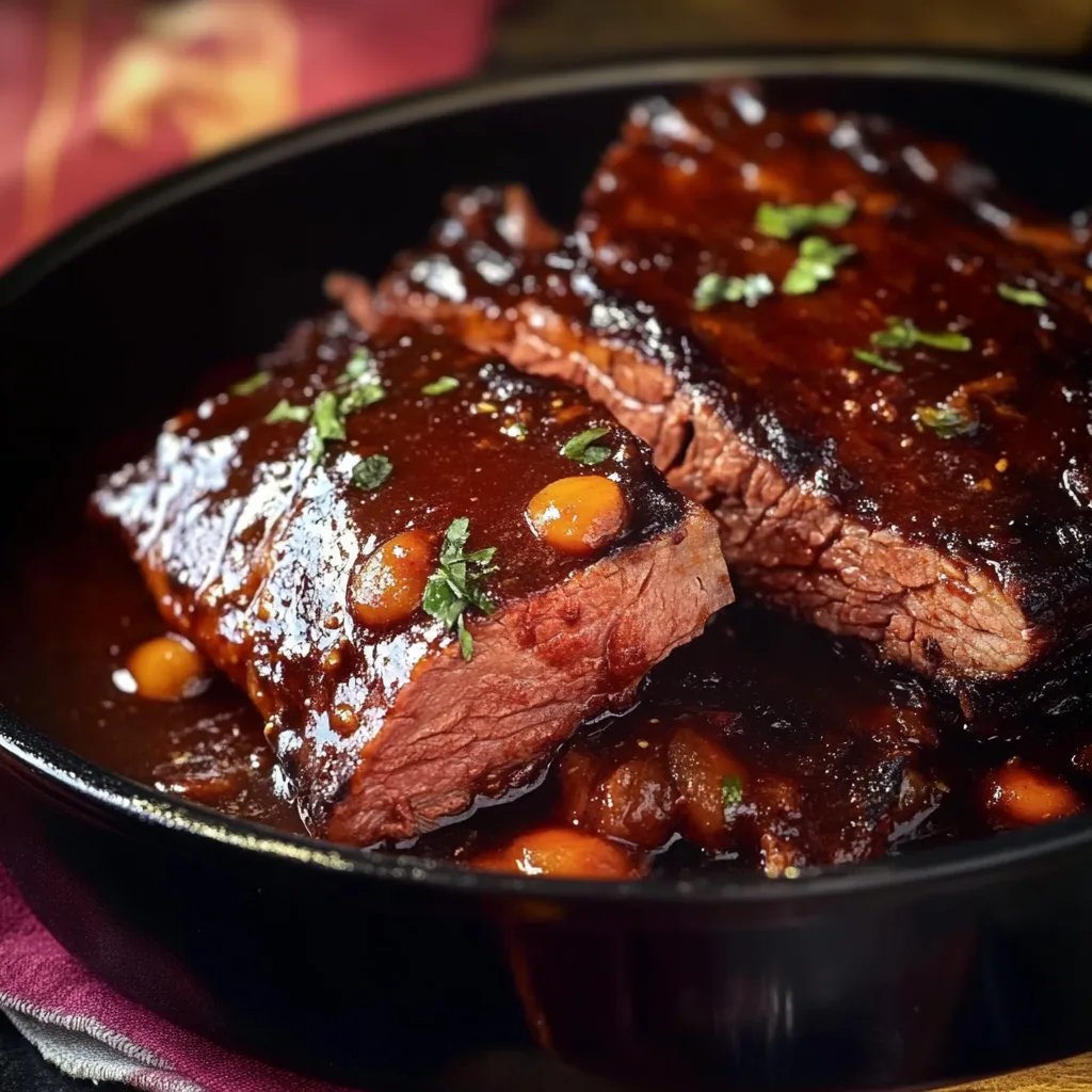 Saftiger Schmorbraten mit viel Sauce
